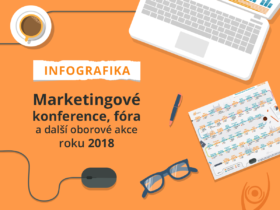 Infografika: Marketingové konference, fóra a další oborové akce roku 2018